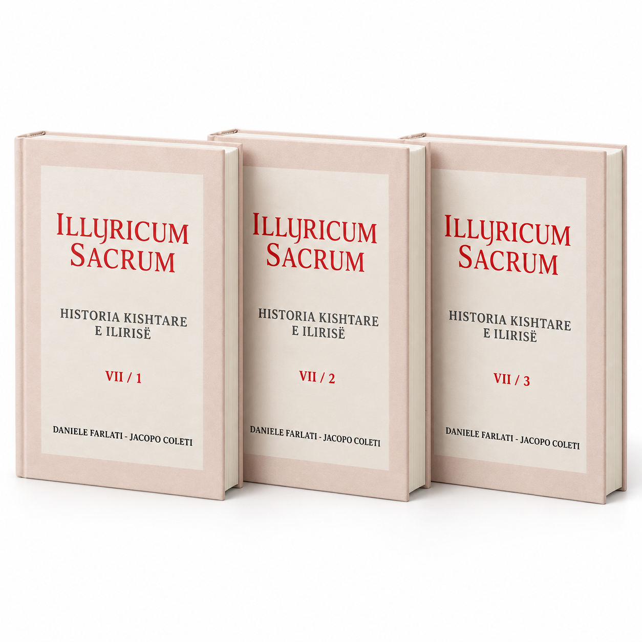 Illyricum sacrum (set me 3 volume)